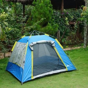 Lều Cắm trại Camping Tự Mở BESTYLE Khung Sợi Thuỷ Tinh Chịu Lực , Vải 2 Lớp Siêu Bền Chống Nước