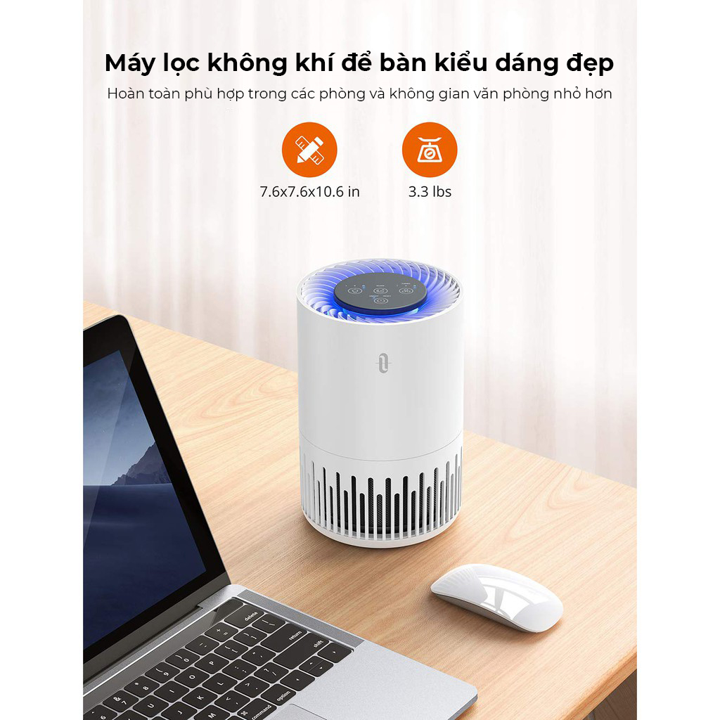 Máy Lọc Không Khí Taotronics Hepa Air Purifier TT AP001 Chính Hãng - Ảnh 7