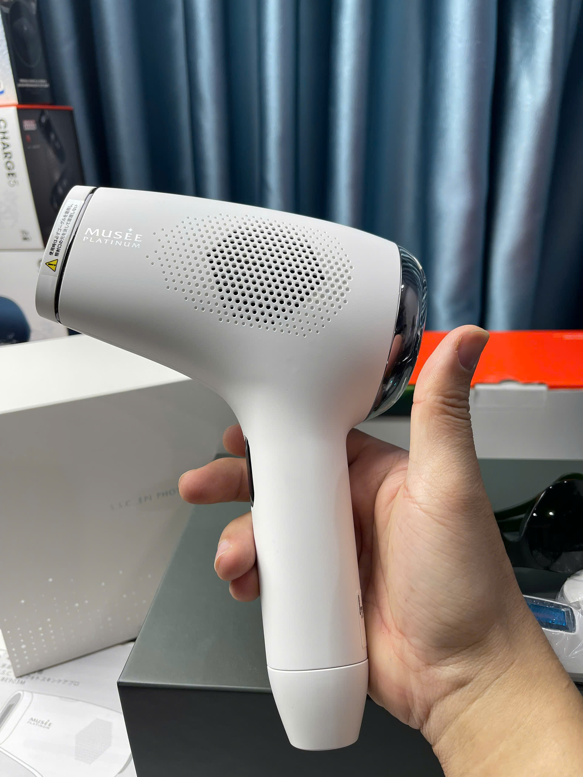 Máy Triệt Lông Tại Nhà Musee Platium - Nội Địa Nhật Chính Hãng Rẻ Nhất - Ảnh 16