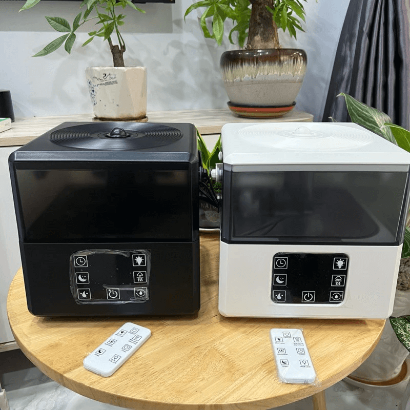 Máy Tạo Độ Ẩm Siêu Âm Ultrasonic Humidifie Amazon - Kèm Remote, Màn Hình, Đèn Ngủ, Dung tích 6Lít chạy 50 Giờ , Khay tinh dầu riêng - Ảnh 19