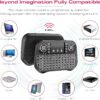 Bàn Phím Bluetooth 2.4g Không Dây Có Chuột Cảm Ứng, Có Điều Khiển Giọng Nói Cho TV, Máy Tính Từ Xa - Có Đèn Led Phím+ Pin Sạc Tiện Ích